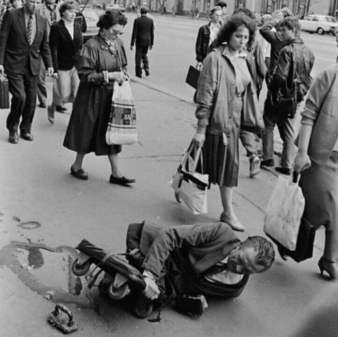 Cruel twist of fate for Russian War Invalids after W.W.2